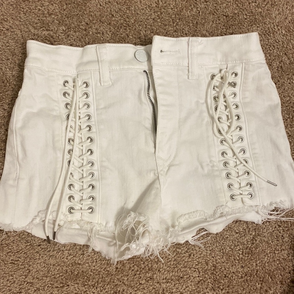 White shorts